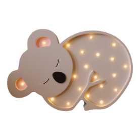 Drvena LED lampa Koala