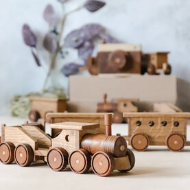 Train wooden toy
