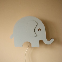 Slonče zidna lampa