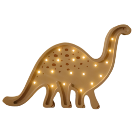 Drvena LED lampa Dinosaurus