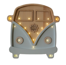 Wooden LED lamp Van