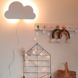 Kišni oblak zidna lampa