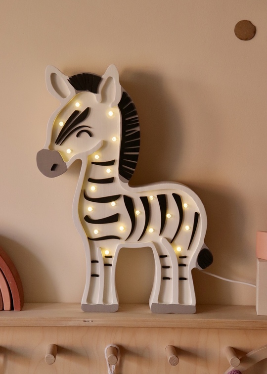 Zebra LED lamp